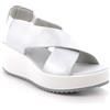 IGI&Co 1161866 Sandali Donna con Zeppa Plantare in Pelle Argento 39