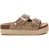 REFRESH - Sandali Donna Taupe - Scarpe comode e versatili - Moda casual - Modello 17272003 (Misurare 39)
