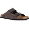 GRÜNLAND il benessere è naturale Grunland Ciabatta Doppia Fibbia da Uomo in Eco-Suede | BOBO CB0812 Testa di Moro 41