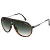 Carrera 1034/S, Occhiali Uomo, Havana/Green Shaded, 63
