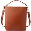VICTORIA HYDE Borsa a Tracolla Donna Pelle Borse a Spalla Eleganti Ampia Borsa Porta PC con Scomparti Multipli per Lavoro Scuola Viaggio (marrone)