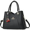 NICOLE & DORIS Borsa a Mano Donna Borsa in Pelle PU Molte Tasche Scomparti,Tote Bag Donna Lavoro con Tracolla Regolabile Staccabile