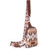 Wrangler - Wrangler Aztec Sling Bag, Borsa a tracolla Unisex - Adulto