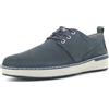 Valleverde Mocassini Uomo 360991 in Pelle Blu Modello Casual. Una Calzatura Comoda Adatta per Tutte Le Occasioni. Primavera Estate. EU 44