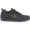 COFRA 78802-N00 MONTI S3S FO SR- Taglia 45 SCARPA in NYLON NERO LAMINA APT Suola morbida poliuretano da lavoro antinfortunistica sportiva traspirante idrorepellente