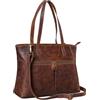 STILORD "Madeleine" Borsa da Donna Grande in Pelle Vintage Elegante Borsa a Tracolla Business Bag per PC da 13,3 Pollici Borsa a Spalla per Lavoro Shopping Colore:nero