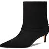 QUEEN HELENA Tronchetti con Tacco Basso Stivaletti Casual Donna K4044 (Nero, Sistema Taglie Calzature EU, Adulto, Donna, Numero, Media, 37)