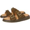 Dr. Martens Josef, Sandali Unisex - Adulto, Oliva, 11 Women/10 Men
