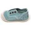Natural World Scarpe Slip-On in Tela Barefoot 4520E,Aqua 640,Punta Larga con Puntale in Gomma, Soletta Estraibile (Blu Verde Aqua, Sistema Taglie Calzature EU, Bimbo (0-5 Anni), Numero, Media, 24)