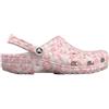Crocs,Unisex Adulto,Classic Confetti Clog,Latte Rosa/Multicolore,45-46