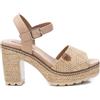 REFRESH - Sandali Donna Taupe - Scarpe comode e versatili - Moda casual - Modello 17270601 (Misurare 41)