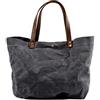 WUDON Borsa da viaggio in tela cerata - Borsa a tracolla extra large da donna