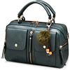 NICOLE & DORIS Moda Borse a Donne Di Cuoio PU Borse a Spalla Maniglia Superiore Borsetta Borsa a Pompon Tracolla Con Cerniera Stile Borsa a Tracolla da Donna