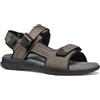Geox U SPHERICA EC5 B - Sandalo Sportivo Uomo, Dove Grey,