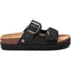 REFRESH - Sandali Donna Nero - Scarpe comode e versatili - Moda casual - Modello 17272103 (Misurare 36)