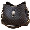 NICOLE & DORIS Borsa Tote da Donna,Borse a Spalla con Tracolla Regolabile,Borsetta a Tracolla Elegante per Scuola, Lavoro, Shopping, Viaggi, uso Quotidiano Nero