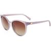 Le Specs. Le Specs ARMADA - Occhiali da sole da donna con montatura rotonda ad alta protezione UV, marrone polarizzato/malva, Einheitsgröße