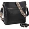 VX VONXURY Borsa a Tracolla Donna, Borsa a Spalla in Pelle Vegan di Mode, Borsa a Secchiello Hobo di Design