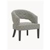 Premier Housewares Poltrona in velluto Regent