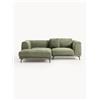 Westwing Collection Divano angolare 3 posti Allpa - Verde