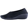 Arcopedico 1701 MAILU Scarpa Comoda in Cotone Colori Vari (Nero, Numeric_40)