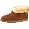 PAMIR Pantofole da uomo in pelle di pecora per interni ed esterni alla caviglia con memory foam