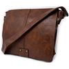 Emila Borsa tracolla marrone uomo grande da lavoro messenger postino vintage Ufficio cartella per documenti portadocumenti sportiva porta documenti libri viaggio con cerniera per università Caffe