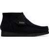 Clarks Originals Clarks Wallabee Boot Derby Uomo, Camoscio nero, 42.5 EU