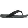 Crocs Infradito Yukon Surf da uomo, grigio ardesia/nero, taglia 40, Grigio Ardesia Nero, 42/43 EU