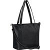 STILORD Elodie Elegante Borsa Pelle Donna Vera Pelle Media per Laptop a 13 Pollici - Shopping Bag Vera Pelle a Crossbody bag con Tracolla Removibile per Ogni Giorno Colore:ossidiana nero