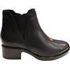 Melluso Tronchetto da Donna in Pelle con tacco Basso, K91863Z (Nero, Sistema Taglie Calzature EU, Adulto, Numero, Media, 37)