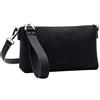 Desigual Accessori Pu Others, Portafoglio Bi-Fold Donna, Nero, 19.6