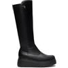 Nero Giardini I514902D Stivali Donna in Pelle E Materiale Tecnico - Nero 40 EU