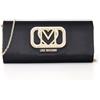 Love Moschino Borsa a spalla Donna, Nero, Taglia unica