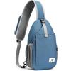 SKYSPER Zaino Monospalla per Uomini e Donne, Borsa a Tracolla Sling Backpack Crossbody Antiscippo per Viaggi e Sport