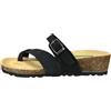 Bionatura Sandalo da donna 12A456 Nero con Fermadito (Sistema Taglie Calzature EU, Adulto, Numero, Media, 39)
