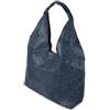 Emila Borsa traforata blu da donna ragazza shopping bag hobo grande con tracolla capiente a spalla giornaliera tutti i giorni lavoro ufficio viaggio moda Blu scuro primavera estate 2026