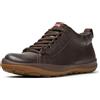 Camper Peu Pista Gm K300285, Basket Bootie Uomo, Marrone scuro 042, 45 EU