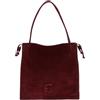 Coccinelle Pelle borsa a tracolla Dulse Suede Shoulderbag Ribes/Ribes mirtillo