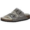 Birkenstock Arizona Shearling Stone Coin Sandals-EU 46