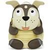 Affenzahn Zaino per bambini unisex amico grande asilo, Tonie Cane - Marrone, 20 x 31 x 12 cm