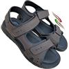 ARIZONA CIABATTE ARIZONA sandali uomo doppio strappo in ecopelle resistente QUERCIA MAN sottopiede soft pianta comoda ricoperta in pelle (T.moro, Sistema Taglie Calzature EU, Adulto, Uomo, Numero, Media, 43)