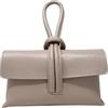 Chicca Borse Borsetta Pochette da Donna in Pelle Dollaro (Rosa Cipria)