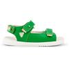Bobux Barefoot Kid+ Rise Sandalo unisex, smeraldo, 27 EU Ancho