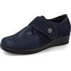Fly Flot Pantofole Donna in Microfibra Elasticizzata con Chiusura A Strappo Regolabile, Sottopiede in Memory Estraibile, Sandali a Ciabatta