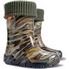 demar. Kids Boys Girls Toddlers Wellies Rain Boots Warm Fleece-Lined Light Unisex Children Wellington Boots 2-9yrs