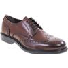 Valleverde Stringata Uomo 47861 in Pelle Marrone Modello Casual. Una Calzatura Comoda Adatta per Tutte Le Occasioni. Autunno-Inverno 2022. EU 40