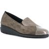 GRÜNLAND il benessere è naturale Grunland Mocassino Comfort con Brillantini | RYSA SC6109 Taupe 38