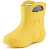 Ladeheid Stivaletti Pioggia Bambino in EVA Termici, Invernali Stivali Pioggia Bambina con Calzino Interno e Motivo a Rana, Scarpe Bambino per Passeggiate LA-CA-03 (Giallo Grigio, 30/31)