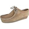 Colorada Mocassini 7010 Mushroom in Camoscio, Suola in Gomma, Beige, Stile Casual, Lacci, Stringate
